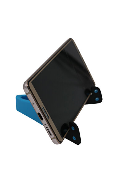 STAND MARKET Telefon Tablet Standı V Model Mavi