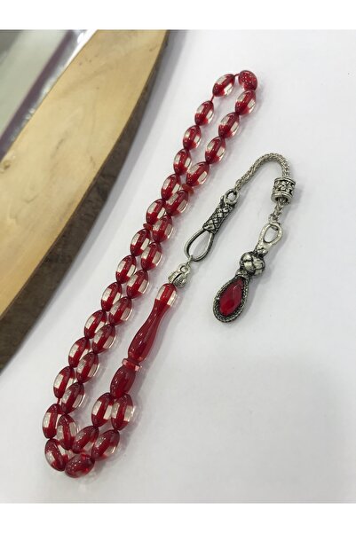 Sultan Telkari Sürmeli Model Toz Kehribar Tesbih