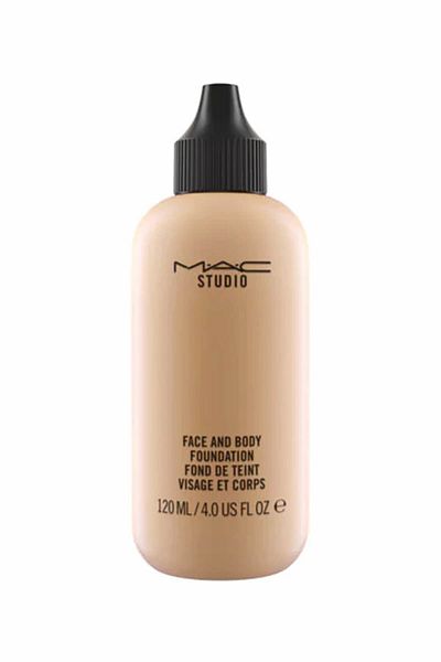 M.A.C Waterproof Natural Satin Foundation - Studio Face and Body Foundation C3 - 120ml