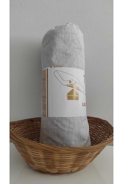 Aslan Yapı Market 120x200 Ranforce Single Elastic Sheet 1 Pillow Case