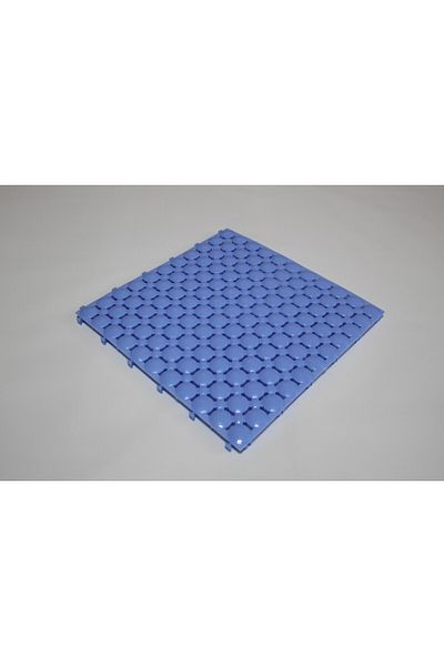 Gerçektrend بلاط أرضيات بلاستيكي لتقويم العظام شبكة أرضية من بلاط أرضية الحمام 33 × 33 × 1,5 سم (قطعة واحدة)