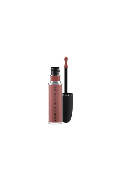 M.A.C Powder Kiss Non-Weighting Powdered Matte Finish Lipstick - over the Taupe 5 ml