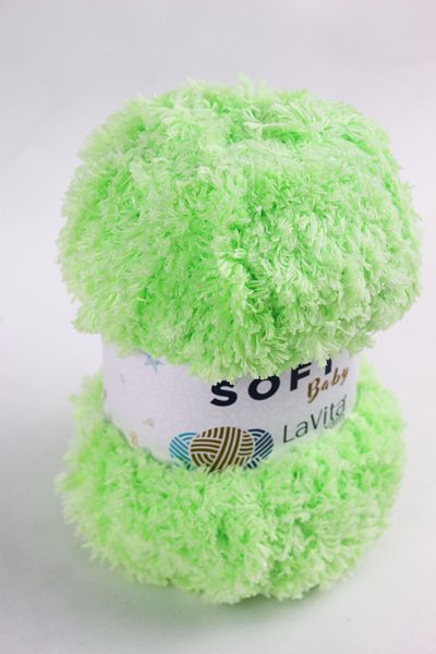 LaVita Yarn Soft Baby Velvet Yarn Amigurumi 5 Pack Πλεκτό στο χέρι Σχοινί Taka Yarn (8149-Pistachio) Taka Yarn