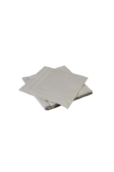 TATLI GÜNLER Plain GRAY SILVER Colored Presentation Napkin 16 Pieces Decorative Aesthetic Birthday Party Concept 33X33 Cm