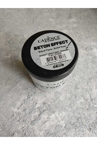 Cadence Boya Beton Effect Rölyef Pasta 250 Ml. (350 GR.) C.ber350