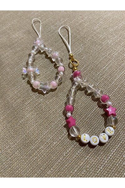 TATLIŞ El yapımı isim yazılı telefon charmı /telefon süsü