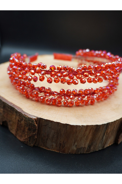 gelinmz Κομψή νυφική τιάρα και αξεσουάρ μαλλιών με κρυστάλλινη πέτρα - Όλα χε...