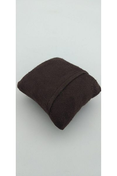 STAND MARKET Ρολόι Pillow Domestic Suede Σκούρο Καφέ Χρώμα (10 ΤΕΜ)