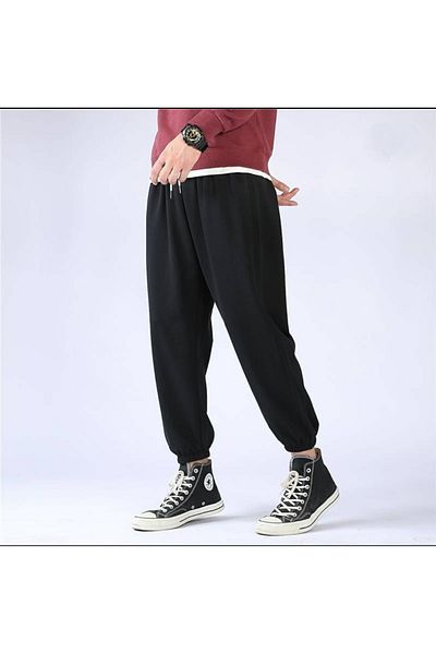 FUNSTYLE Ανδρικό Jogger Black Sweatpants