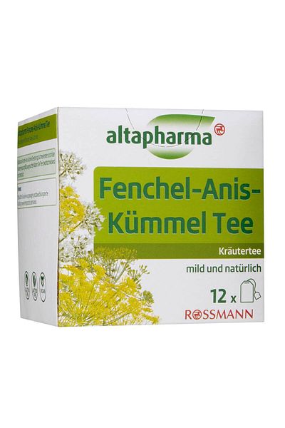 Altapharma Herbal Tea 12 Pack Fennel Anise Cumin 24 gr