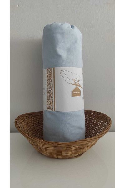 Aslan Yapı Market 180x200 Ranforce Single Elastic Sheet 2 Pillowcases