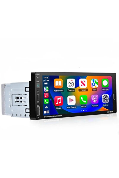 ClasKing MEGANE 1 UYUMLU ANDROİD 13 6.9 INCH CARPLAY & ANDROİD AUTO ÖZELLLİKLİ TEK DİN DOUBLE