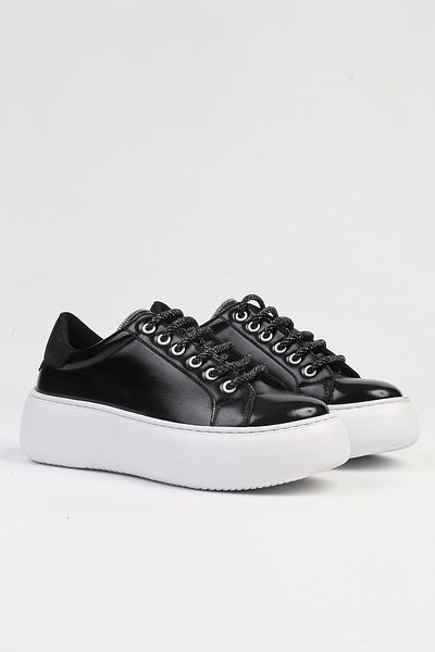Pierre Cardin ® |   PC-53153 - 3441 Black White-Pantofi sport pentru femei