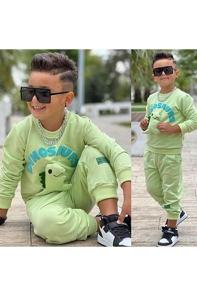 BERFONZO KIDS ΣΕΤ ΦΟΡΜΑΣ ΛΕΠΤΟΜΕΡΕΙΑΣ ΑΓΟΡΙΚΟΥ ΔΕΙΝΟΣΑΥΡΟΥ