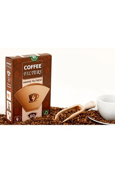 Coffee Filters 80 x 4 Coffee Filters