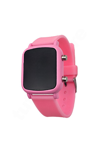 tutkanstore Pembe Kız Çocuk Kol Saati 3 Yaş Ve Üzeri Yaşlara Uygundur Kadın L...