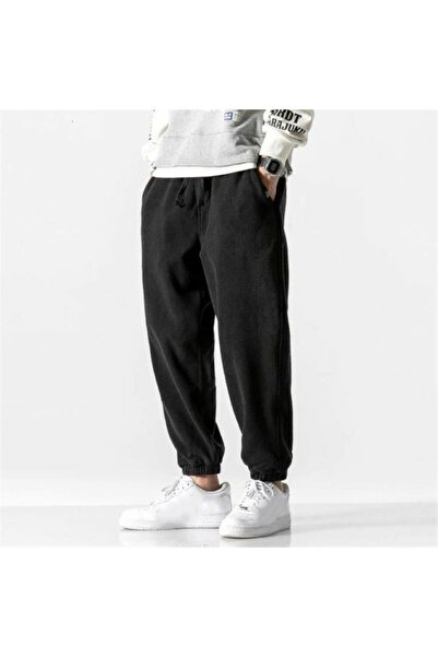 THE WHITE Osnovni Muške crne Elastični porub trenirke