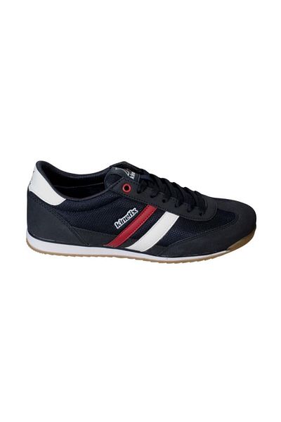 Kinetix KINETIX Black Striped Thin Non-Slip Rubber Sole Sports Indoor Shoes