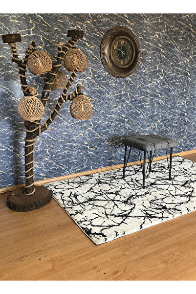 Yirmi15 Metal Ayaklı Novoeco Puf Füme- Bench - Puf