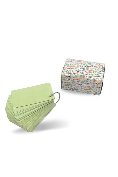 Copyder Pastel Green Note Label Note Cards 50 Sheets Boxed