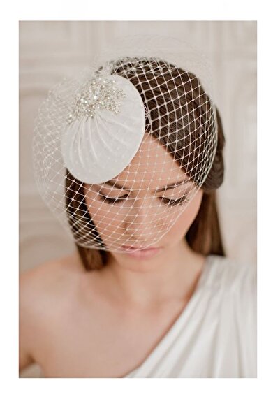 bbays new trend TASARIM Nikah Şapkası,Düğün Şapkası,Vualet,Kına Şapkası,Kep,G...