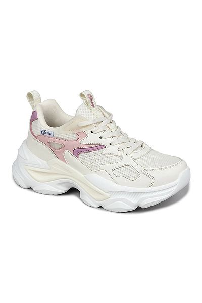 Jump 29891 Pantofi de damă de culoare bej crem Pantofi sport