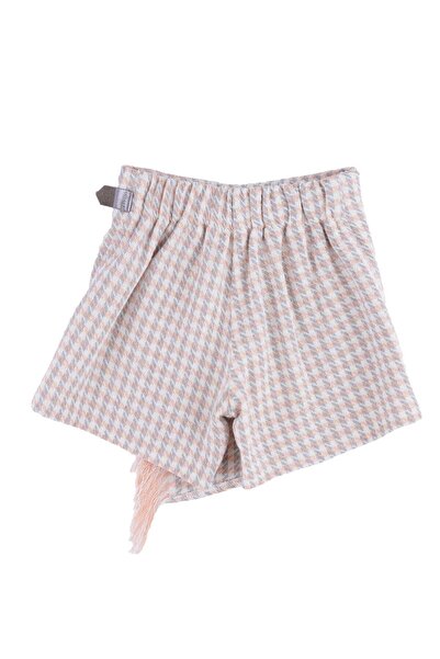 best kids Girl's Powder Double Breasted Shorts Skirt