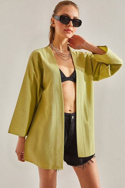 Bianco Lucci Basic-Kimono für Damen