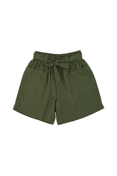 best kids Girl's Khaki Patch Pocket Shorts