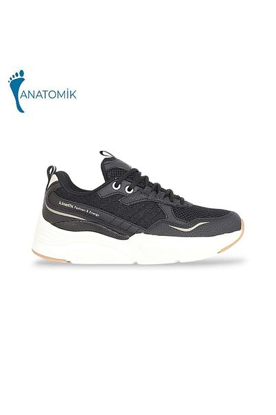 Kinetix Pantofi pantofi unisex 1829-Prestıge cu talpă anatomică - NKT01829-negru alb-40