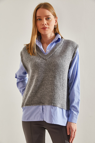 Bianco Lucci Női pólós pulóver