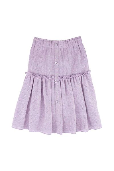 best kids Girl's Lilac Knee-Length Skirt