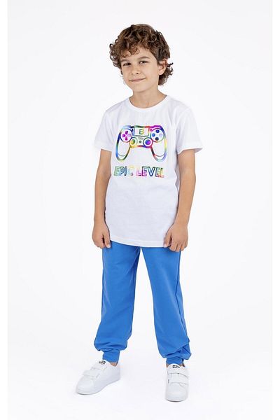 best kids Boy's Saks Blue Sweatpants
