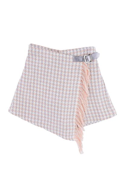 best kids Girl's Powder Double Breasted Shorts Skirt