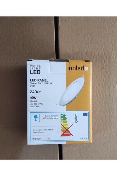 İnoled 3watt Led Spot ( Kaliteli Işık Yüksek Lümen) 6500k Beyaz