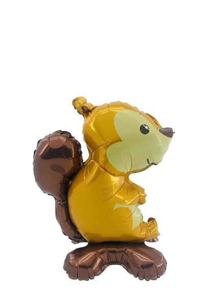 kidspartim بالون فويل السنجاب ذو القدمين 58x42 سم