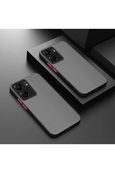 Nezih Case Xiaomi Redmi 13c / Poco C65 Uyumlu Kamera Korumalı Renkli Kenarlı ...