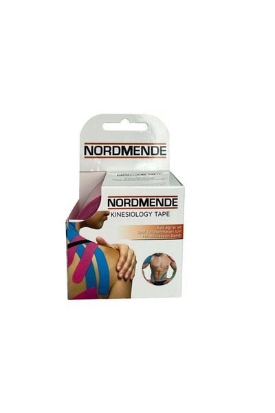 Nordmende شريط ألم بشريط كينيسيولوجي، شريط رياضي باللون الوردي