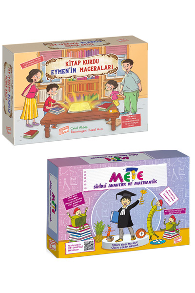 Gizemli Bahçe Yayınları 3. ve 4.Sınıf Kitap Kurdu Eymen'in Maceraları + Mete,...