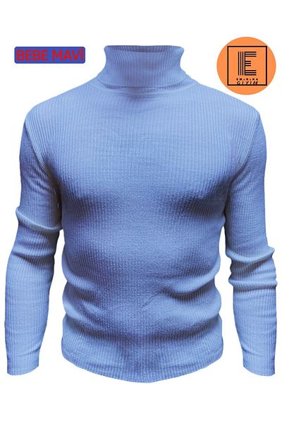 EMKA GİYİM Pulover cu gât unisex