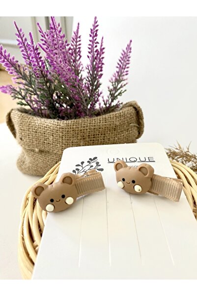 Toka Delisi Λευκό ροζ καφέ μινιμαλιστικό κούμπωμα με φιγούρες αρκουδάκι, κουν...