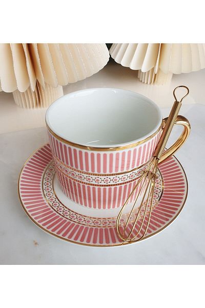 LOVYCO Beater Shaped Gold Teaspoon 1 Piece