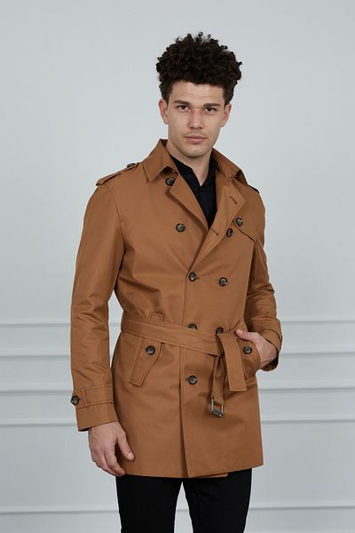 UFK MODA SLIMFIT Trench Coat - Stylish and Comfortable Design