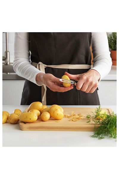 IKEA Stainless Steel Straight Peeler Length: 18 cm Ikea Potato Peeler Silver Color