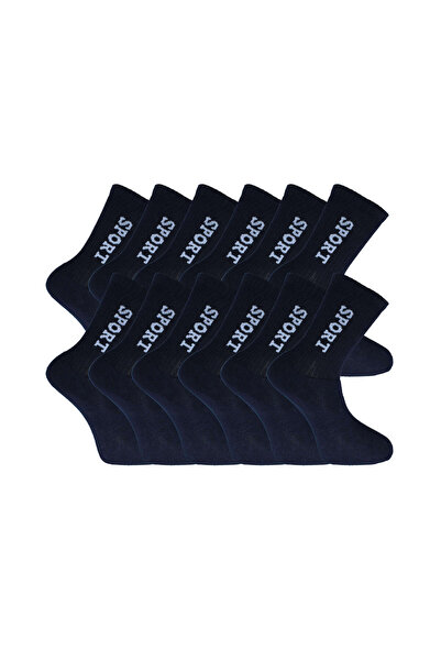 SEVA Чоловічі шкарпетки Рушник Шкарпетки на підборах / 6 пар Синій