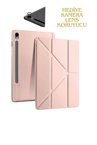 Fogy Galaxy Tab S10 Lite/S10 Fe/S9 Fe 10.9 Uyumlu Kılıf Tri Folding Kalem Böl...