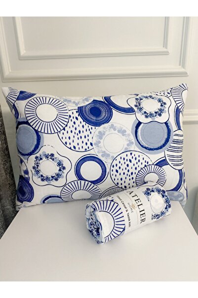 Atelier Home Σετ Σεντόνια Ranforce - Περιλαμβάνεται ελαστικό και μαξιλαροθήκη