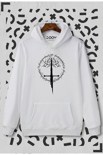 Jooy Company Φούτερ με κουκούλα με κουκούλα Unisex Lord of the Rings