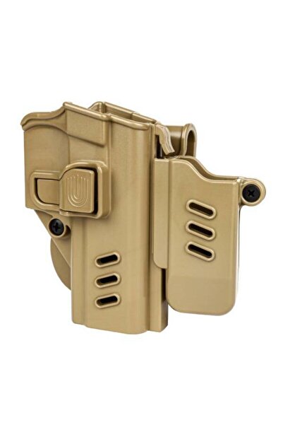 bgblackgrips Bg Black Sar9 & Sar9 Mete Uyumlu Polimer Taktik Kılıf Kum