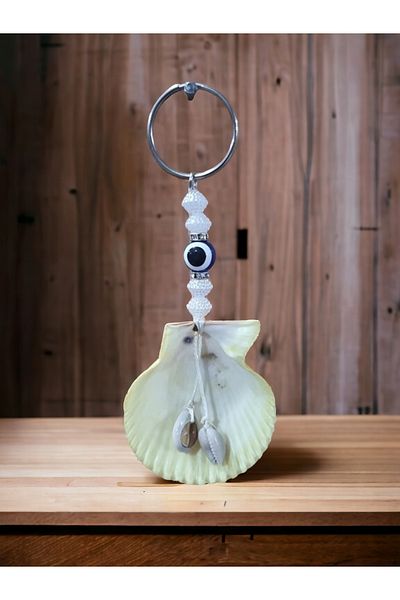 erdoğan hobi Sea Shell Ornament Accessory Ornament Sea Shell Bag Ornament Car Ornament Keychain Gift Model4